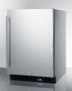 Summit® 4.7 Cu. Ft. Stainless Steel Outdoor Upright Freezer-1