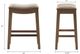 Olliix by Madison Park Linen Belfast Saddle Counter Stool-2