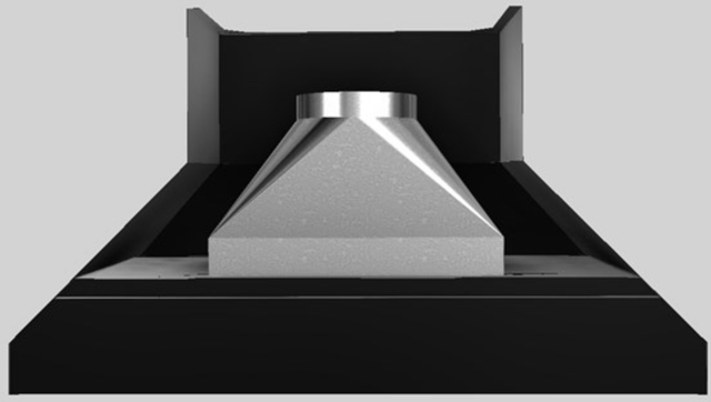 Vent-A-Hood® 54" Black Wall Mounted Range Hood-2