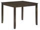 Mazin Furniture Faust 5-Piece Dark Brown Dining Set-1