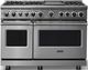 Viking® 7 Series 48" Stainless Steel Pro Style Dual Fuel Range-2