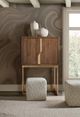 Hooker® Furniture Eleana Light Caramel/Sunlit Bronze Dining Bar on Stand-1