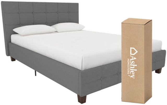 Signature Design by Ashley® Rose 2-Piece Gray Full Youth Panel Bed Set-0