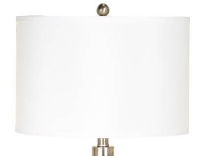 Cal® Lighting & Accessories Chrome Table Lamp-1