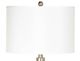 Cal® Lighting & Accessories Chrome Table Lamp-1