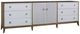 Century® Customizable Details Case 6-Drawer 2-Door Low Credenza-0