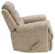 Homelegance® Oxford Brown Manual Swivel Glider Reclining Chair-3