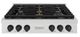 ZLINE Paramount Autograph Edition 36" Satin Stainless Steel Gas Cooktop with Matte Black Accents-0