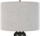 Uttermost® Coen Aged Black Glaze/Gray Table Lamp-5