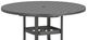Homecrest™ Outdoor Living Customizable Latitude Aluminum 54" Round Outdoor Balcony Table-1