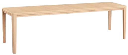 Bassett® Furniture BenchMade Origins Dandridge Natural 36" Rectangle Dining Table with Two Leaf-0