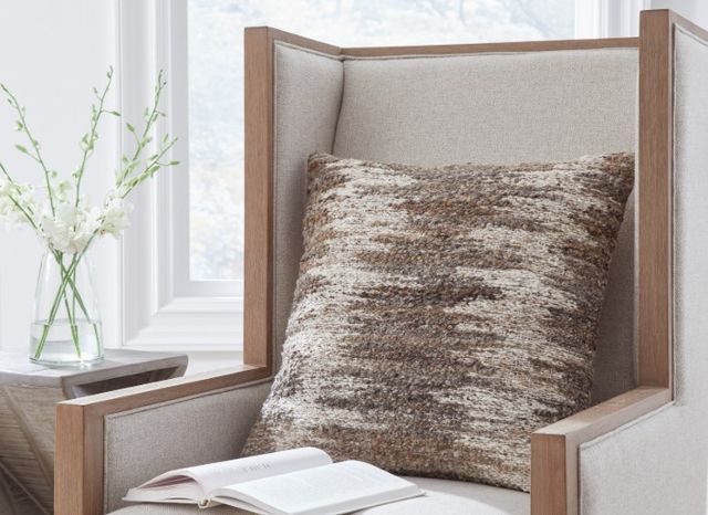 Signature Design by Ashley® Nealton Brown/White Throw Pillow-3