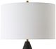 Uttermost® Threefold Black Stone Table Lamp-5