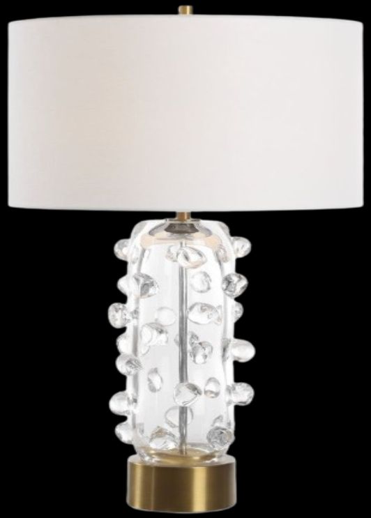 Uttermost® Aura Clear Glass Table Lamp-4