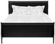 American Wholesale Furniture Louis Philippe Ebony Full Sleigh Bed-0