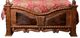 Horizon Home® Lasso Cowhide Brown Panel Bed-2