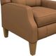 Best® Home Furnishings Customizable Pauley I Leather Manual High Leg Recliner with Honey Birch Legs-4