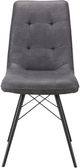 Moe's Home Collection Morrison 2-Piece Grey Dining Side Chair Set-1