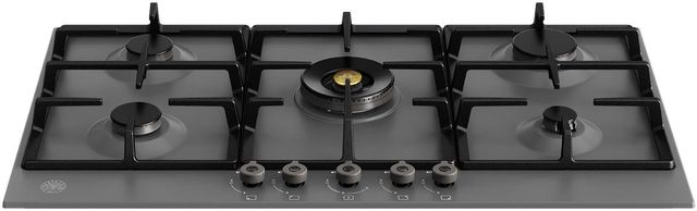 Bertazzoni Professional Series 35'' Carbonio Gas Cooktop-1