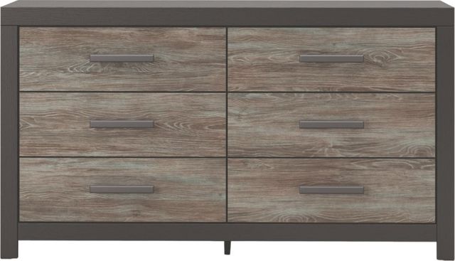 Signature Design by Ashley® Broachmyn Black/Gray 6-Drawer Dresser-2