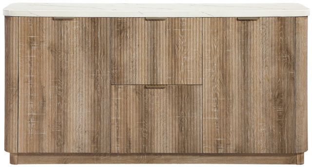 Global Furniture USA Natural/White Buffet-1