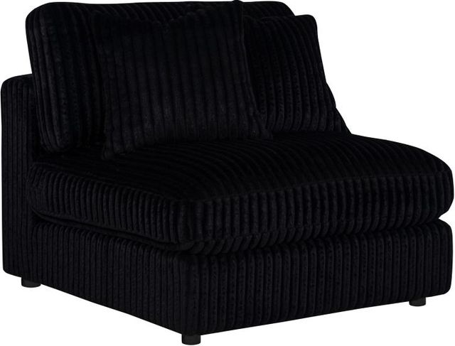 Coaster® Blaine Black Upholstered Armless Chair-0