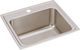 Elkay Lustertone® Classic Lustrous Satin 22" x 19-1/2" x 10-1/8" 1-Hole Single Bowl Drop-In Sink-0