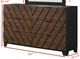 Crown Mark Zane Black/Brown Dresser-2