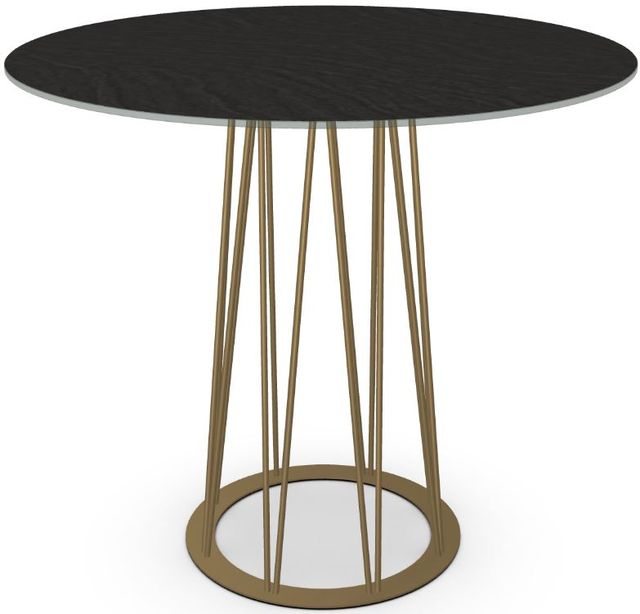 Amisco Customizable Calypso 42" Starstone Round Bar Table with 48" Tabletop -3