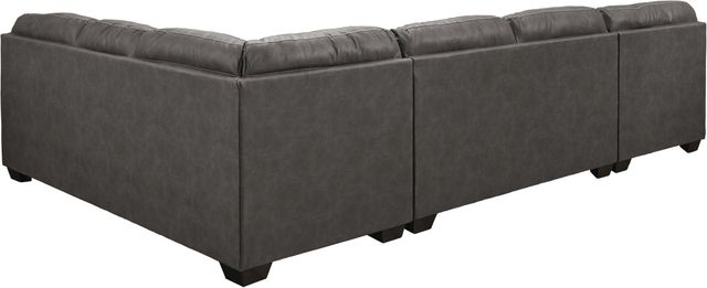 Benchcraft® Aberton 3-Piece Gray Left-Arm Facing Sofa Sectional and Chaise-1