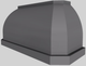 Vent-A-Hood® Designer Series 60" Gunsmoke Wall Mounted Range Hood-4