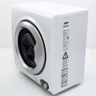 Avanti® 2.6 Cu. Ft. White Front Load Electric Dryer-3