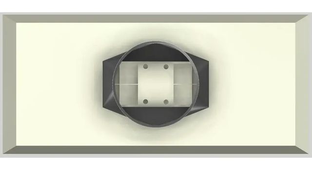 Vent-A-Hood® 66" Biscuit Island Liner Insert-1