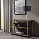 Olliix by Martha Stewart Morocco/Gold Holls Console Table-4
