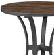 Fairfield® Churchill Tobacco Table with Black Base-1