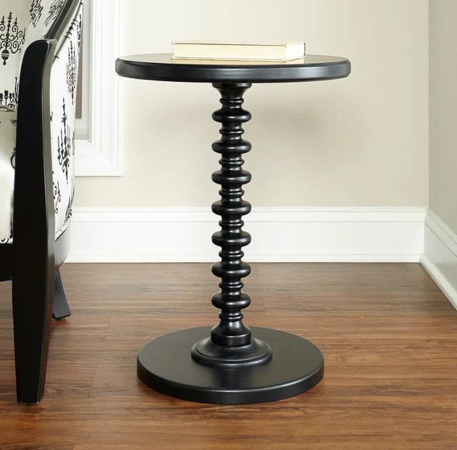 Powell® Spectrum Black Side Table-1