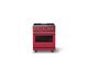 Viking® 5 Series 30" Valentine Pro Style Gas (LP) Range with Polished Chrome Trim-3