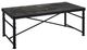 Bernards Stonehenge Black Cocktail Table-0