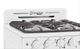 Unique® Appliances Classic Retro 24" Marshmallow White Freestanding Natural Gas Range-4
