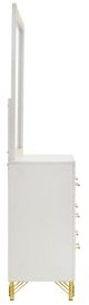 Coaster® Lucia White Dresser and Mirror-2