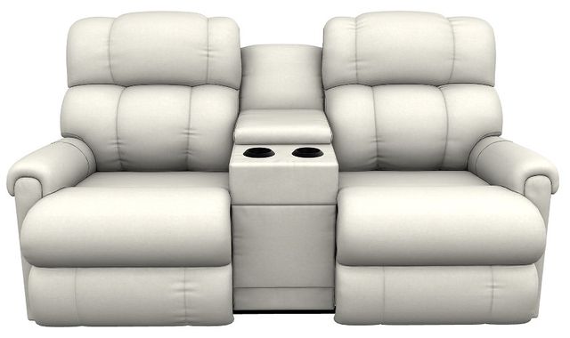 La-Z-Boy® Pinnacle Shell Power Wall Reclining Loveseat with Console and Headrest-1