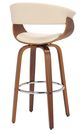 Armen Living Julyssa Brown 26" Swivel Counter Stool-3