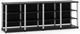 Salamander Designs® Synergy Quad 30 AV Cabinet-Black/Aluminum-0