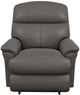 La-Z-Boy® Reed Gray Leather Power Wall Recliner with Headrest and Lumbar-1