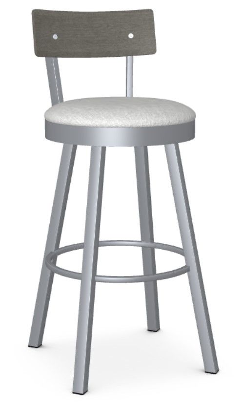 Amisco Customizable Lauren Swivel Bar Stool-0