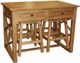 Million Dollar Rustic 3-Piece Native Pine Kitchen Island Set-0