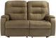 Flexsteel® Arlo Fossil Power Reclining Loveseat with Power Headrests and Lumbar-0