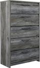 Signature Design by Ashley® Baystorm 6-Piece Gray Queen Panel Bed Set-5
