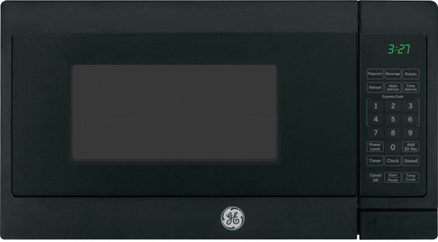GE® 0.7 Cu. Ft. Black Countertop Microwave-0