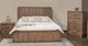 International Furniture Direct Mezquite Brown King Panel Bed-2